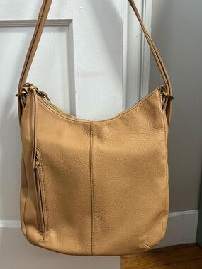 HOBO Merrin Convertible Backpack in color Sandstorm